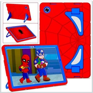 Case for Samsung Galaxy Tab w/Kickstand Rugged Military Grade Shockproof 10.5”